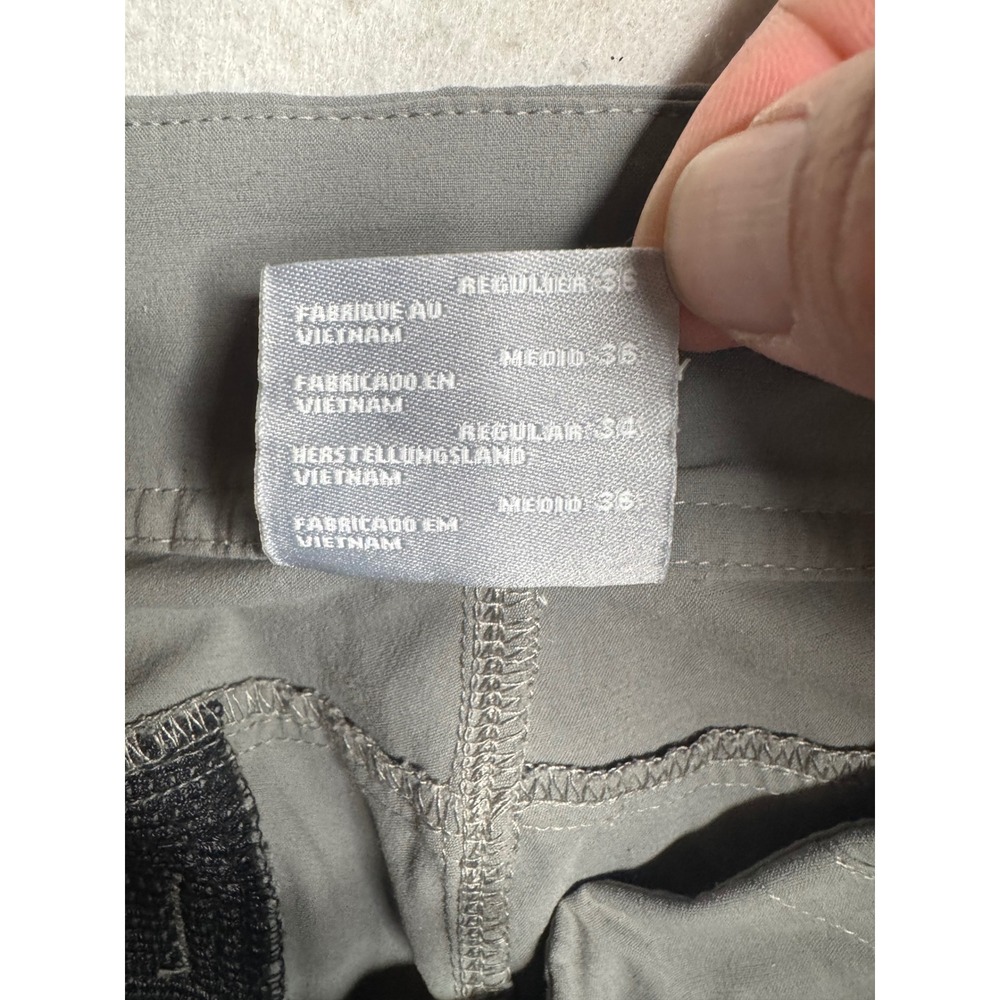 Columbia Omni-Shield Gray Hiking Pants Womens Size 4 Regular Drawstring Waist - Picture 15 of 15
